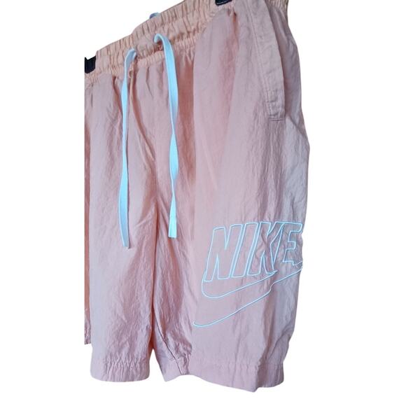 Nike Sportswear Alumni Woven Flow Nylon Water Shorts Trunks Apricot Men's XL - Picture 3 of 6